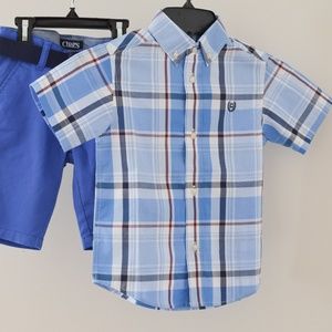 Boys Size 5 Chaps Outfit NWT